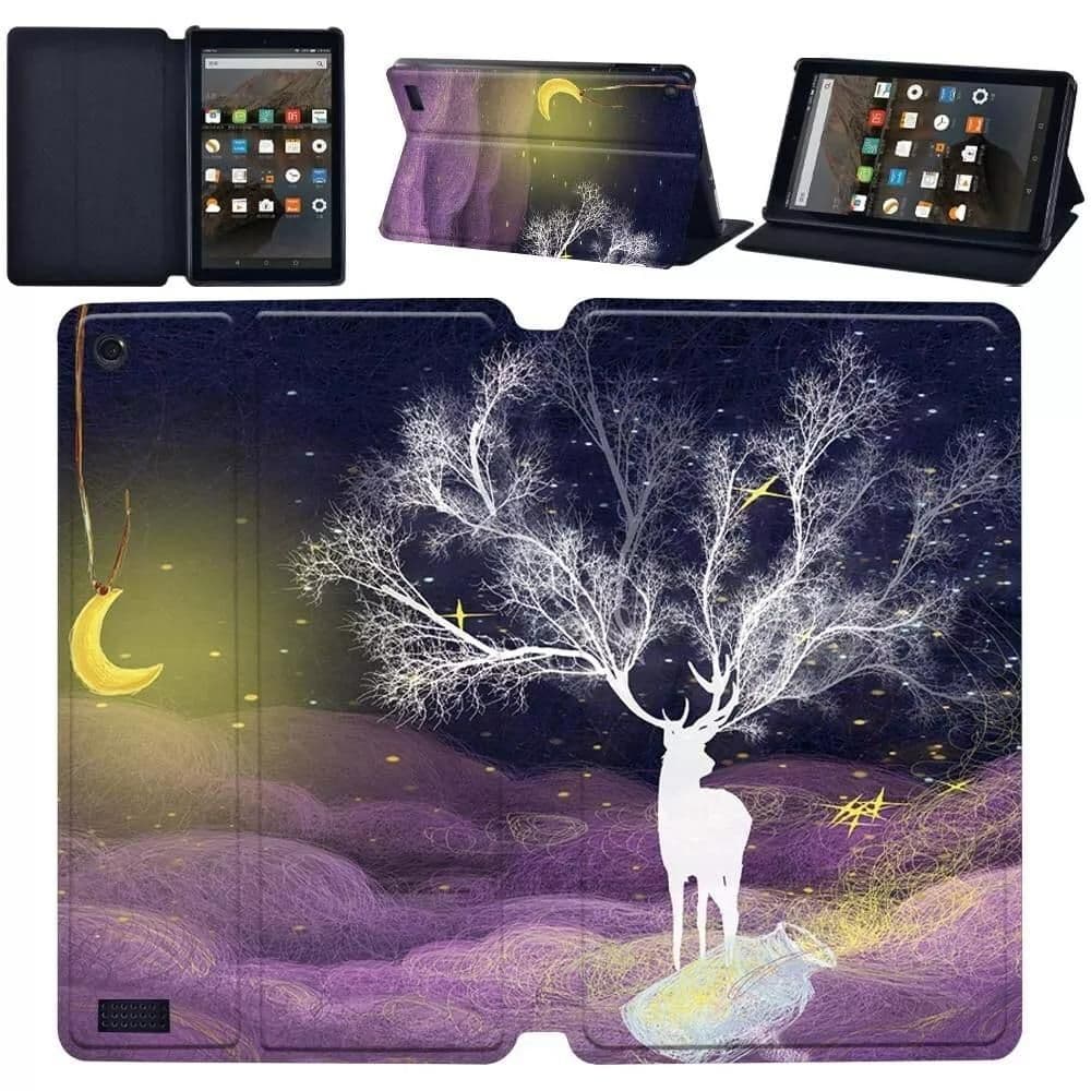 Amazon Fire Tablet Case - Midnight Deer